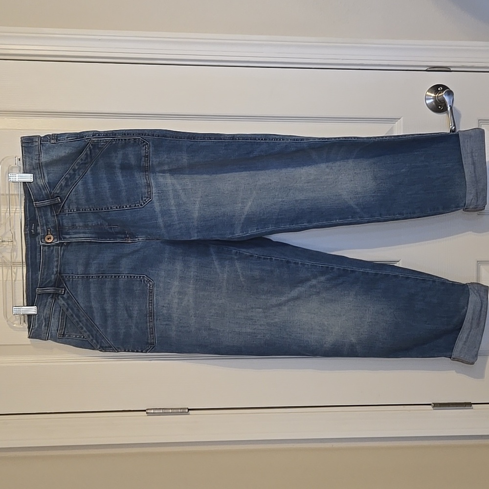 JJill High Rise straight leg ankle jean